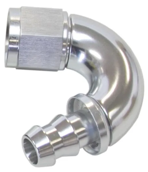 510 Series Full Flow Tight Radius Push Lock 150° Hose End -10AN AF515-10S