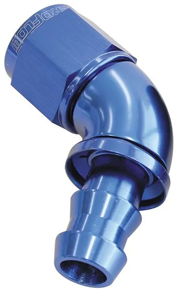 510 Series Full Flow Tight Radius Push Lock 60° Hose End -4AN AF518-04