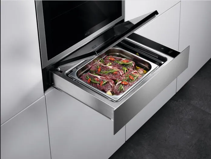 AEG KDE911423M Built In Vacuum Drawer - Stainless Steel