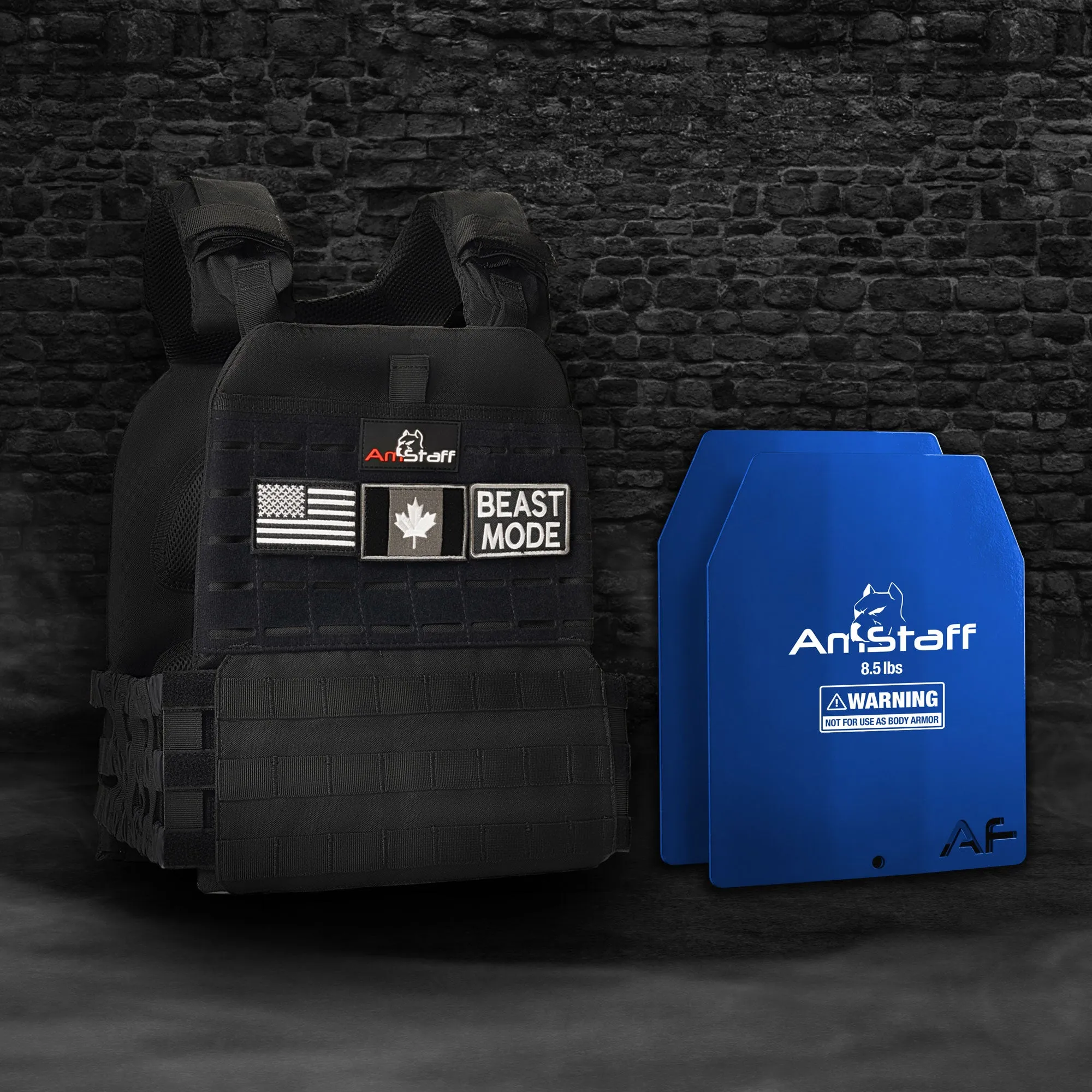 AmStaff Fitness Tactical Weighted Vest