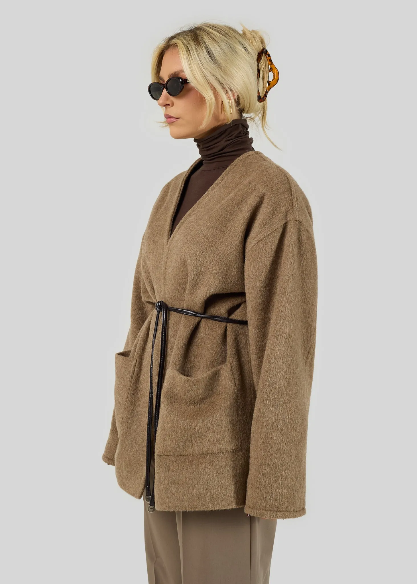 Astoria Wool Wrap Coat