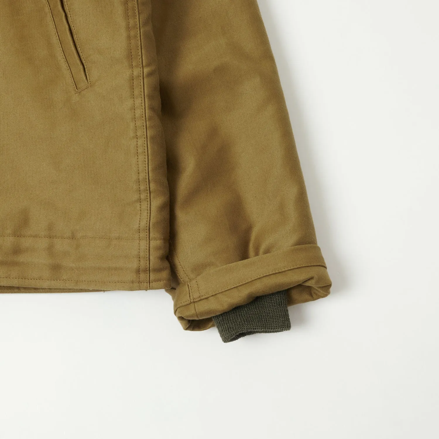 Buzz Rickson's Type N-1 Deck Jacket - Khaki Demotex