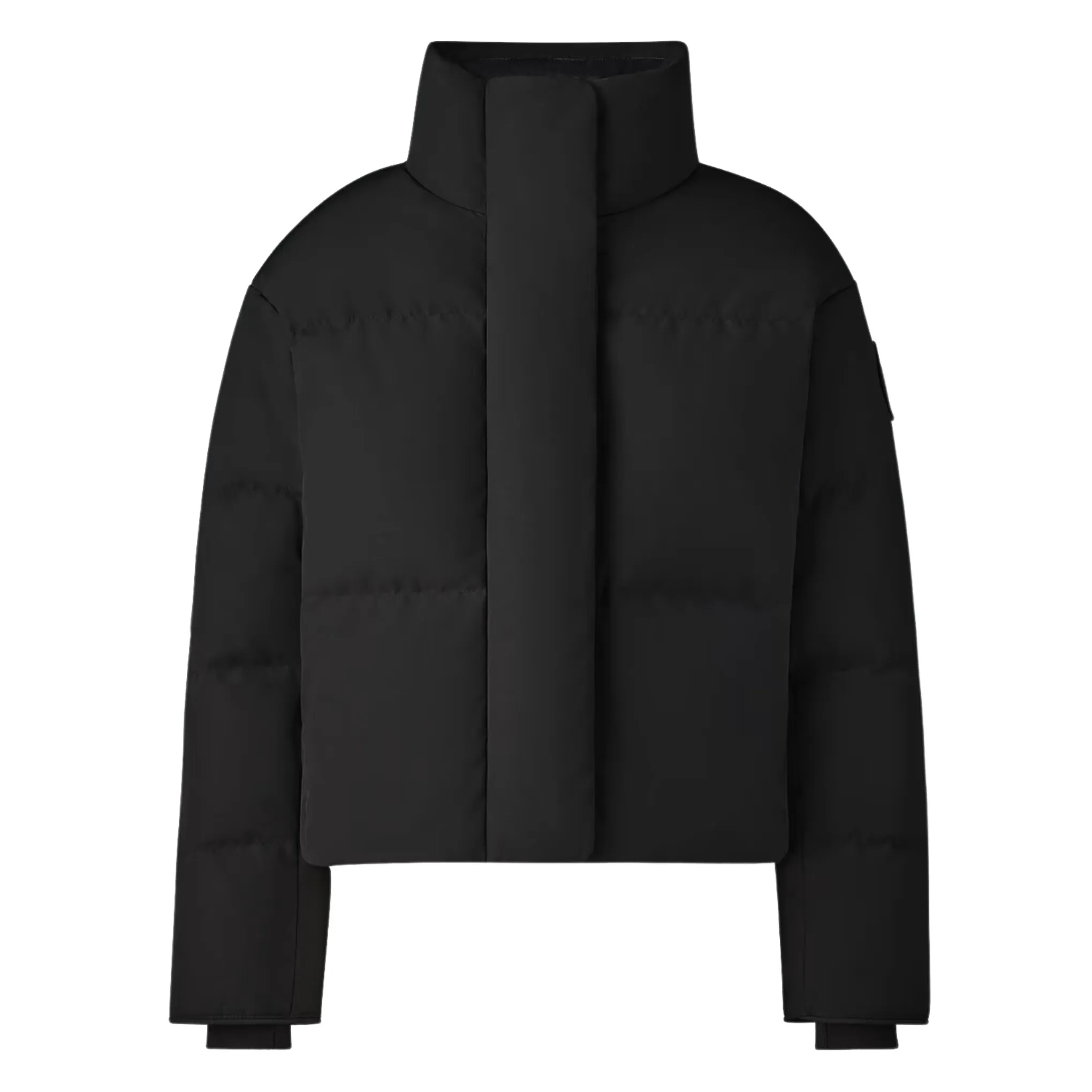 Canada Goose Women's Grandview Cropped Jacket - Black Disc