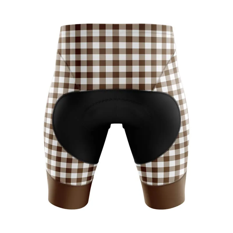 Checkered (Brown) Shorts & Pants