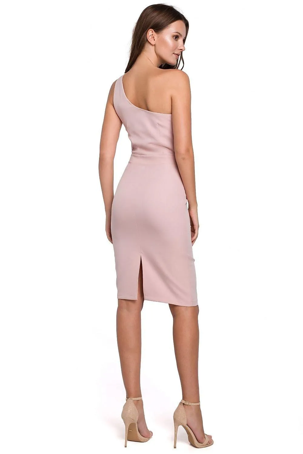 Chic One-Shoulder Pencil Dress for Timeless Elegance