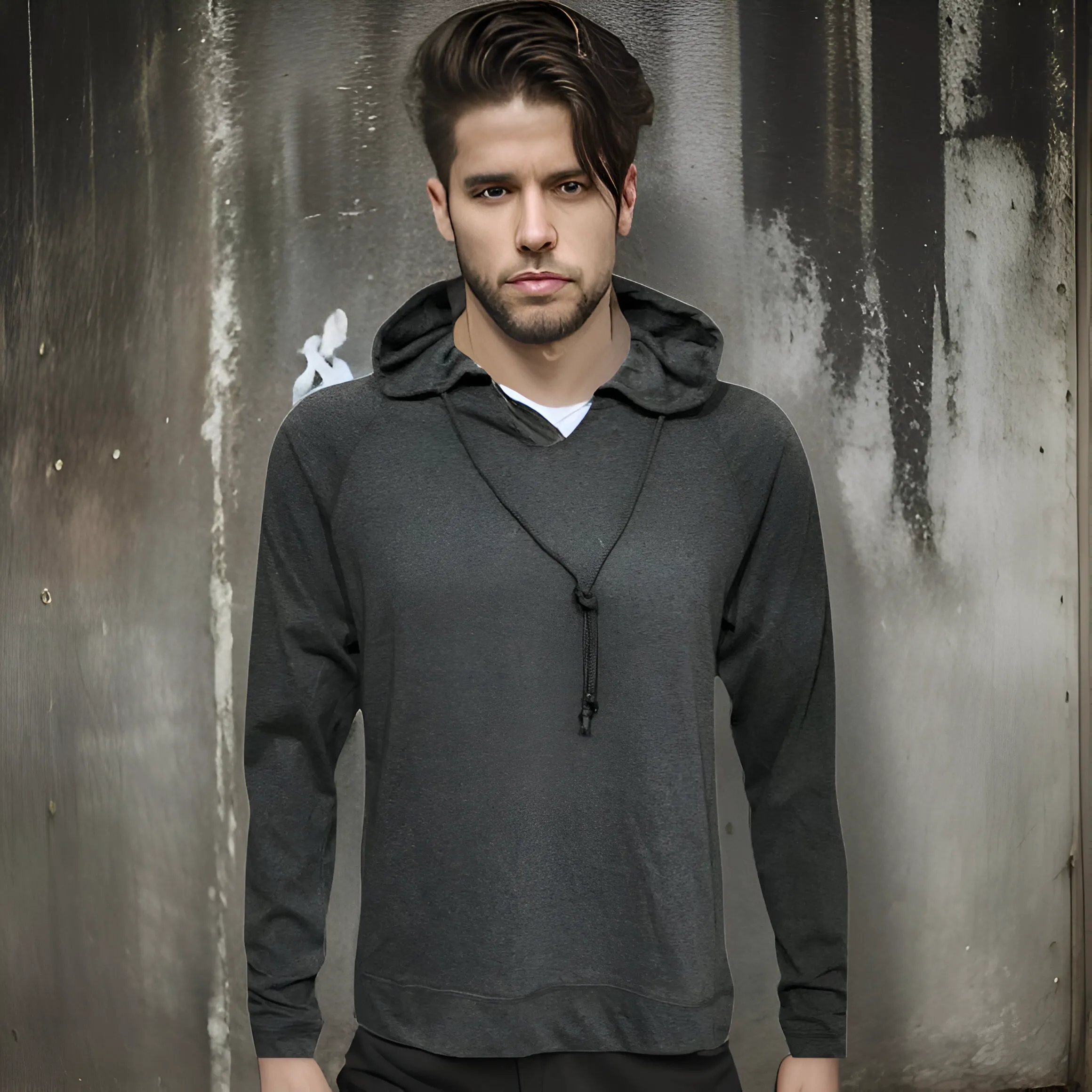 ^C.O.A.^ (GREY) LIGHTWEIGHT PULLOVER HOODIES (SUMMER STYLE)