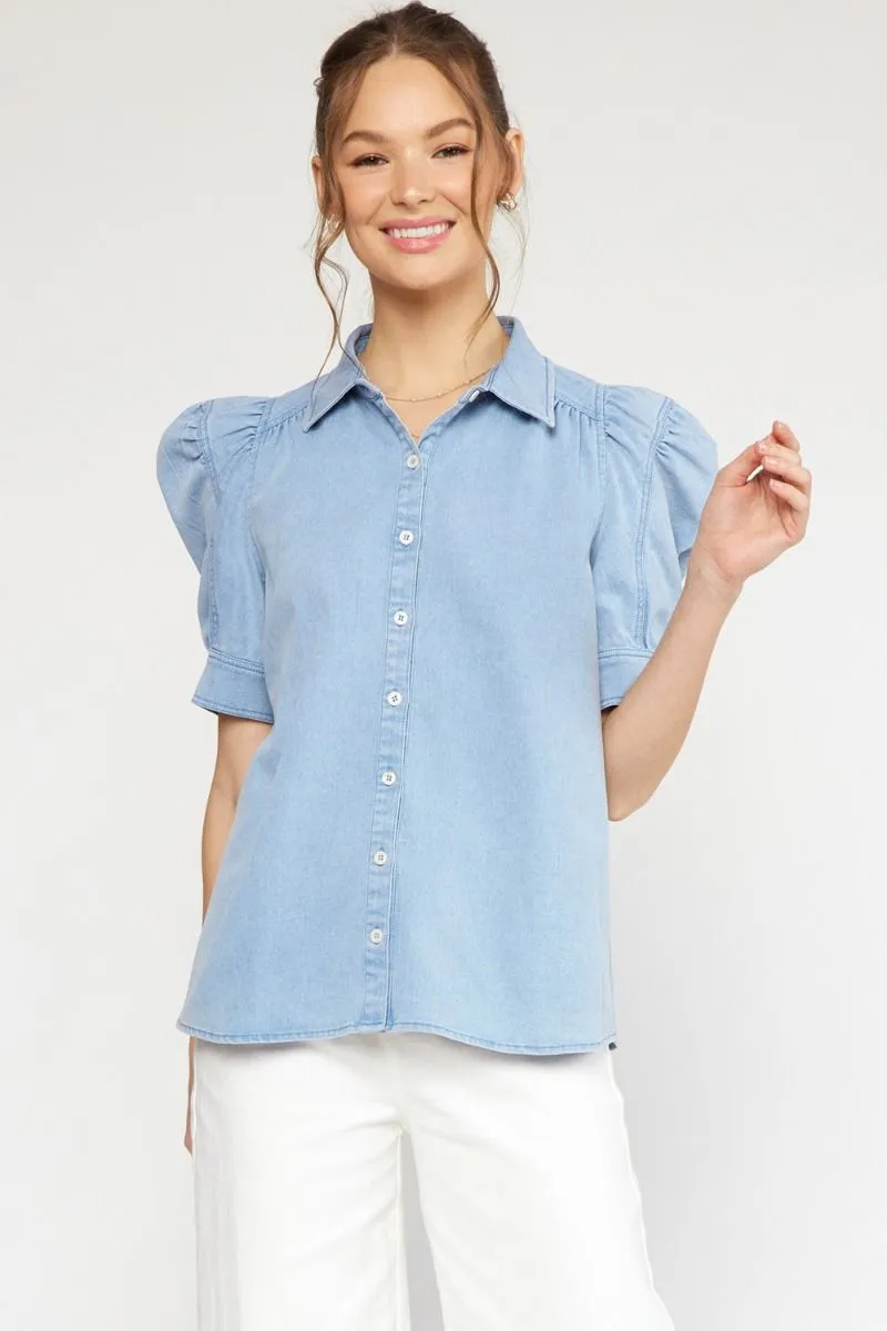 Denim Darling Top