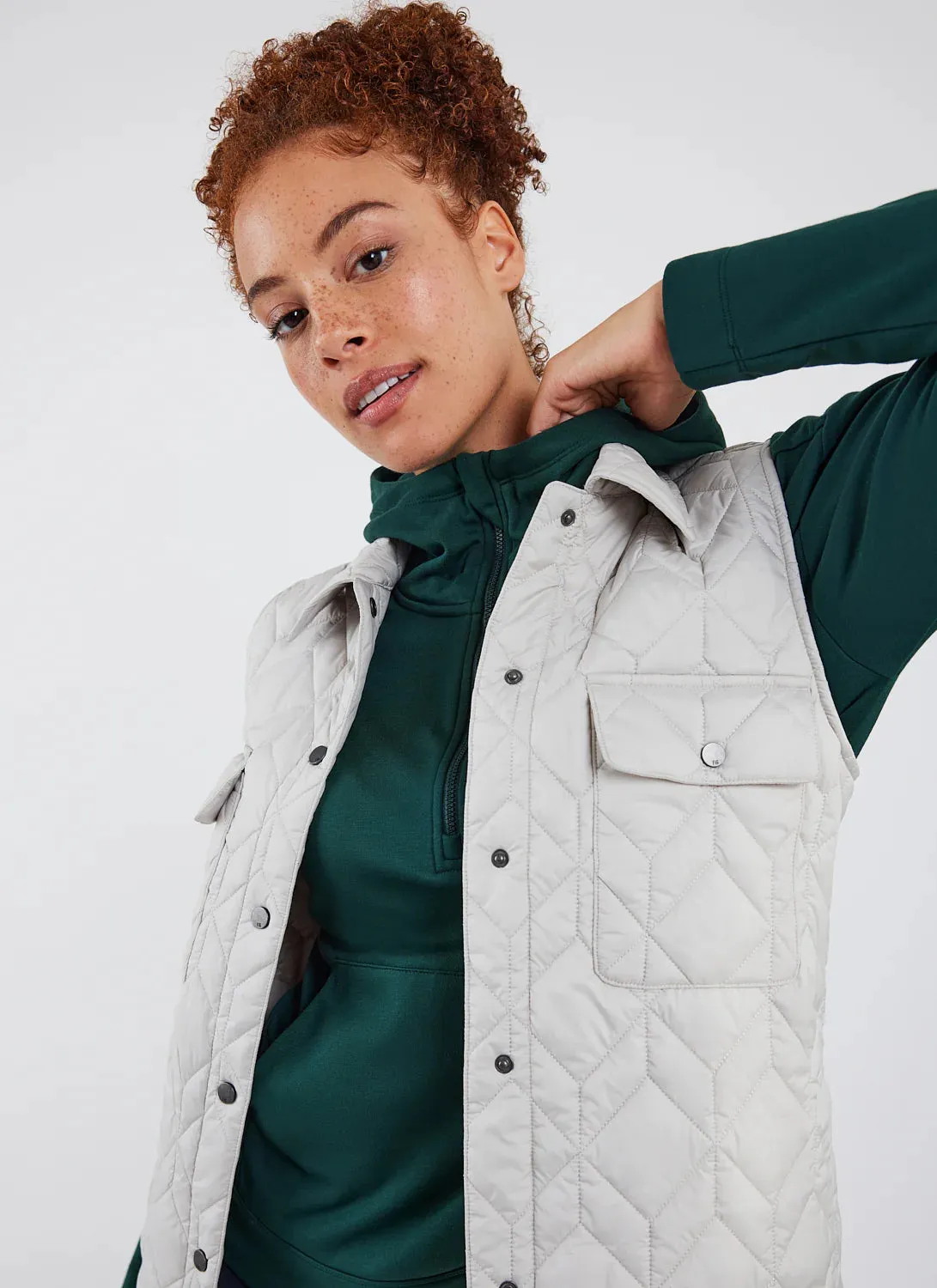 Fig Stavoya Quilted Vest