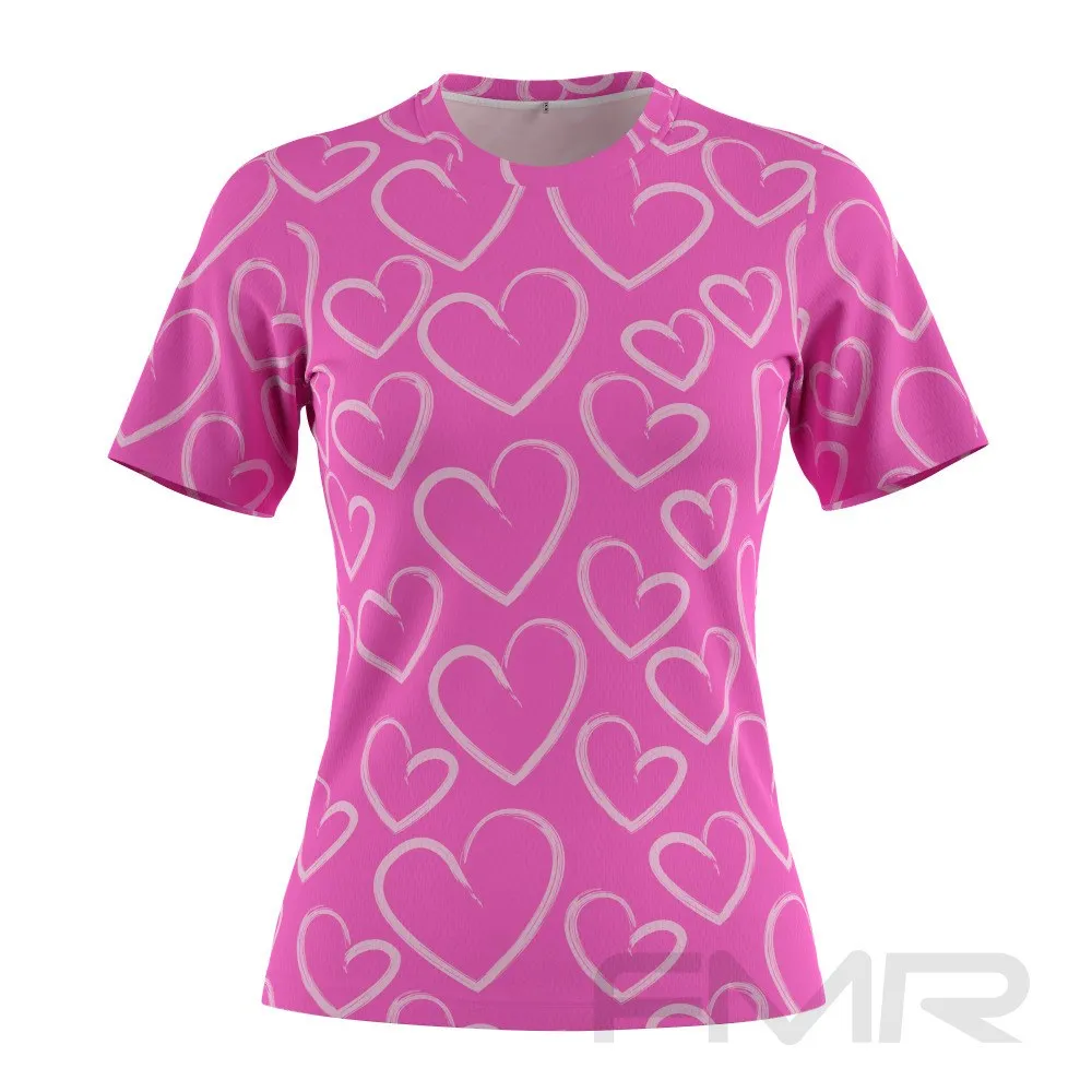 FMR Doll Print Women's Performance Short Sleeve Shirt