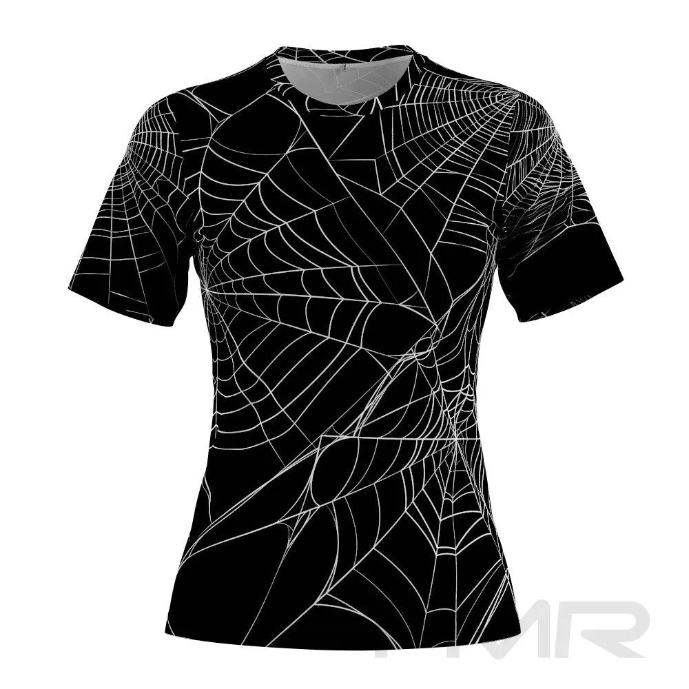 FMR Women's Spider Web Short Sleeve Running Shirt