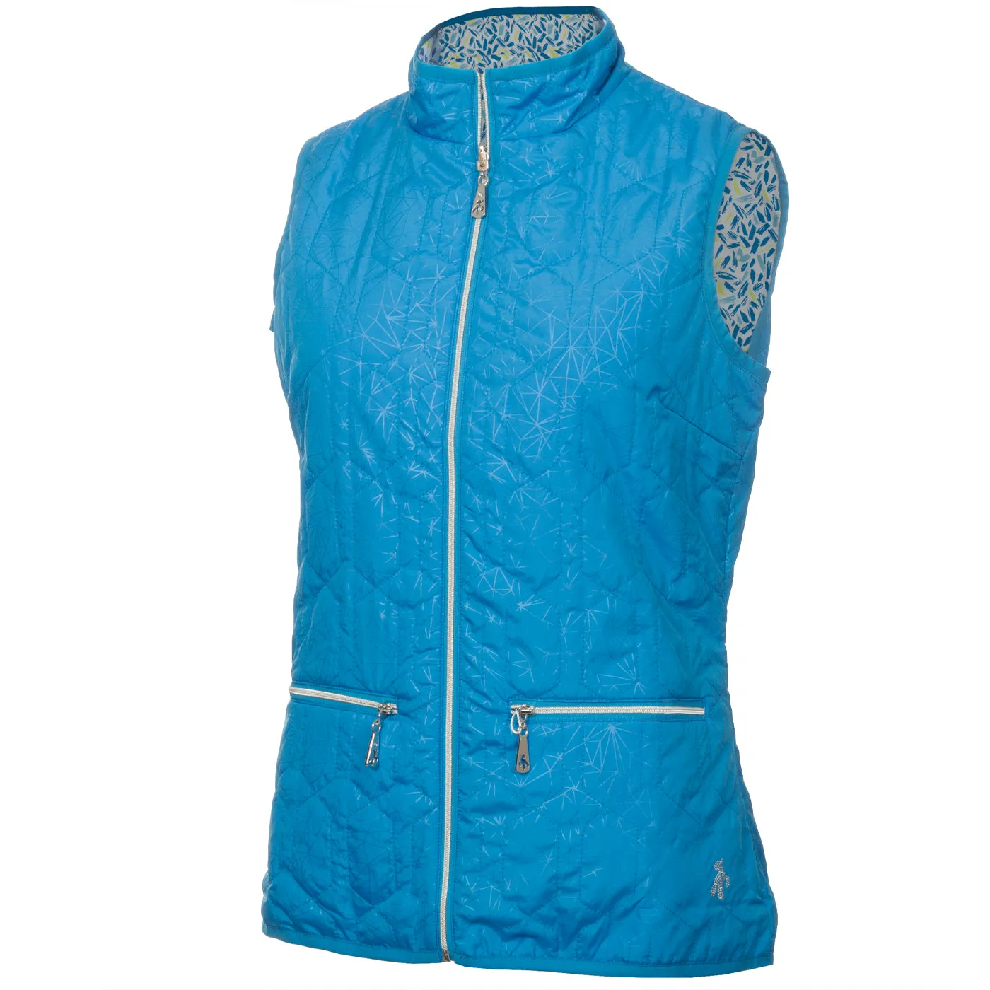 GREEN LAMB Kelly Reversible Vest 933 Cobalt/Zing