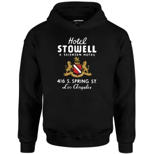 Hotel Stowell - Los Angeles, CA - Vintage Hotel - Unisex Hoodie