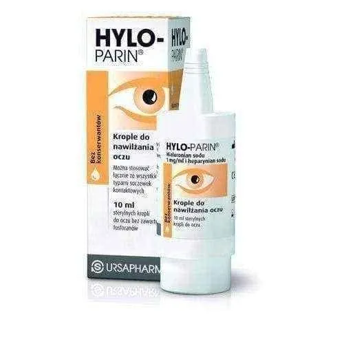 Hylo-Parin drops 10ml, itchy eyes