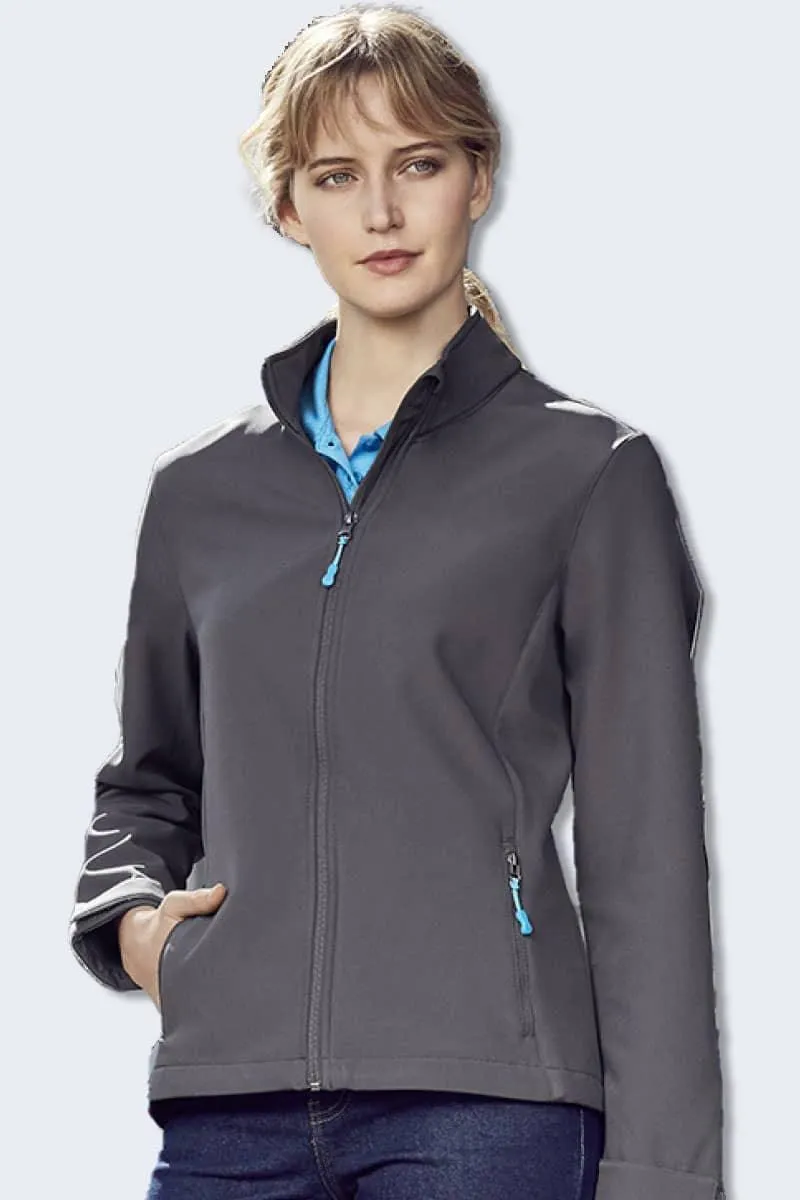 J740L Biz Collection Ladies Apex Lightweight Softshell Jacket