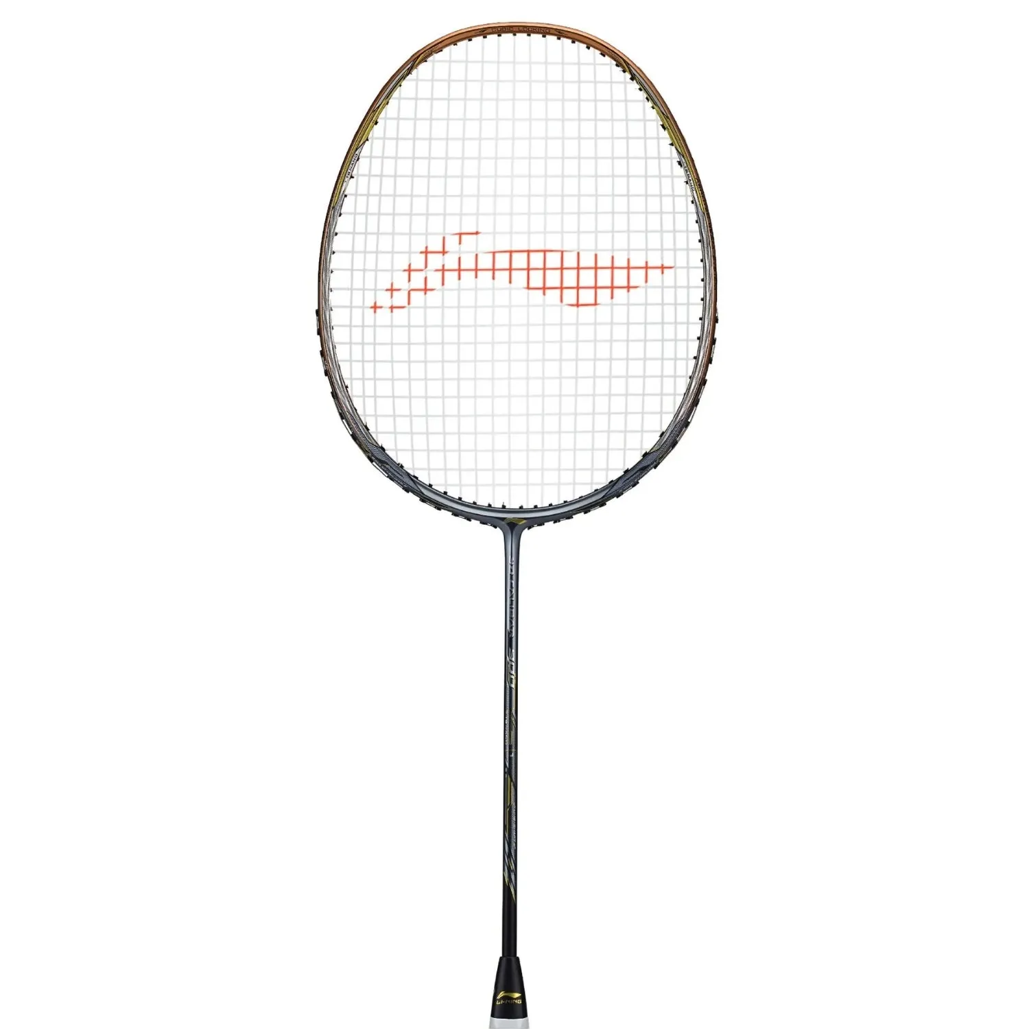 Li-Ning 3D Calibar 900 Professional Badminton Racquet, Gold/Grey