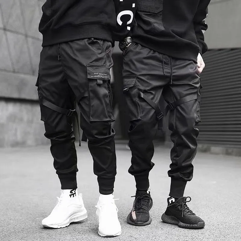 Multi Pocket Strap Joggers M00010