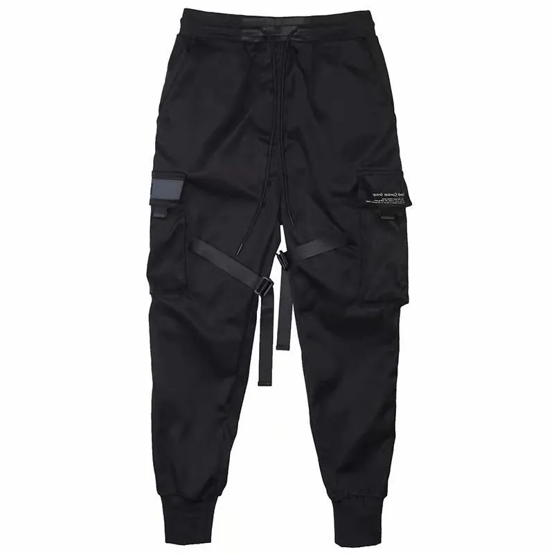 Multi Pocket Strap Joggers M00010