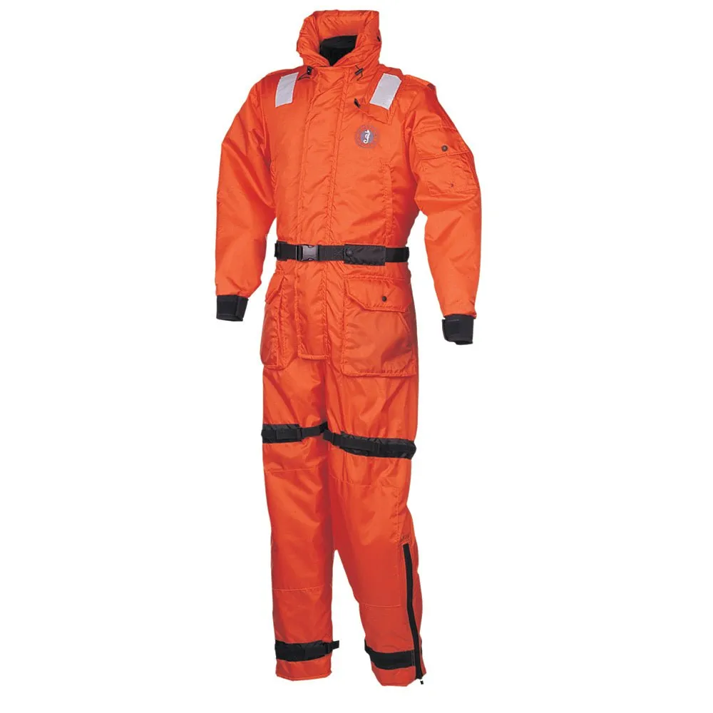 Mustang Deluxe Anti-Exposure Coverall  Work Suit - Orange - Medium