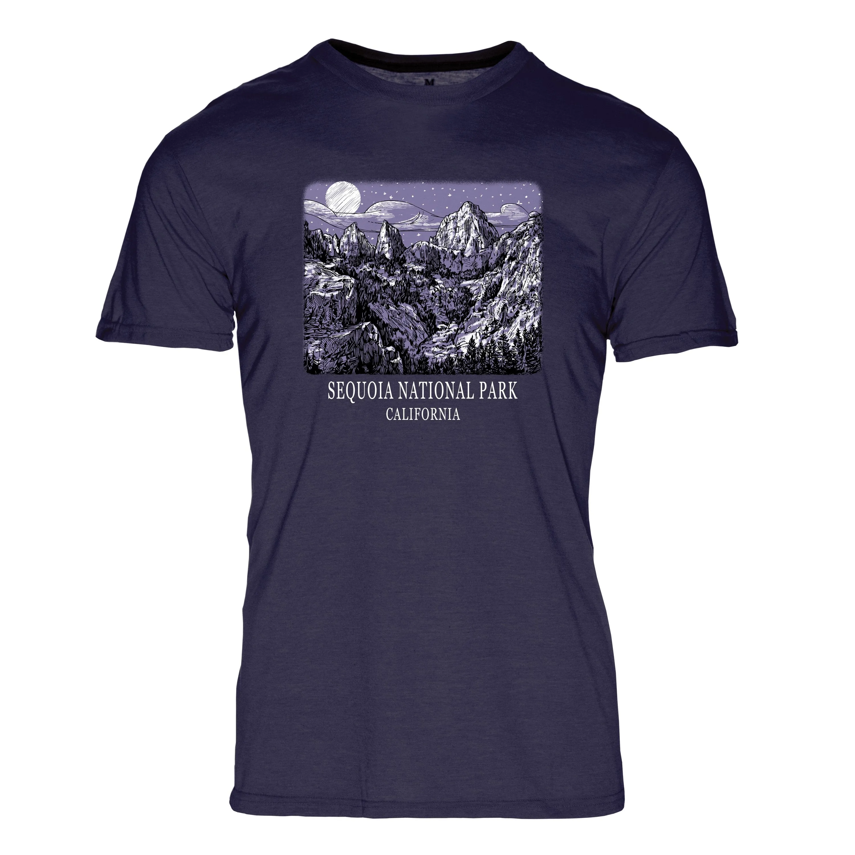 Night Sky Sequoia National Park REPREVE® Crew T-Shirt