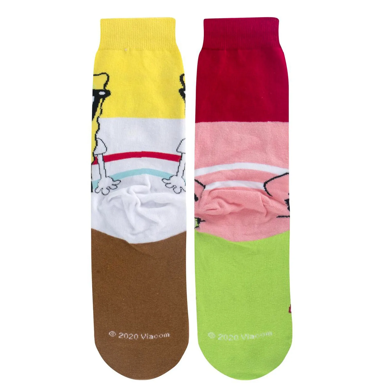 Odd Sox Women's Crew Socks - Spongebob Nerd Pants (Spongebob Squarepants)