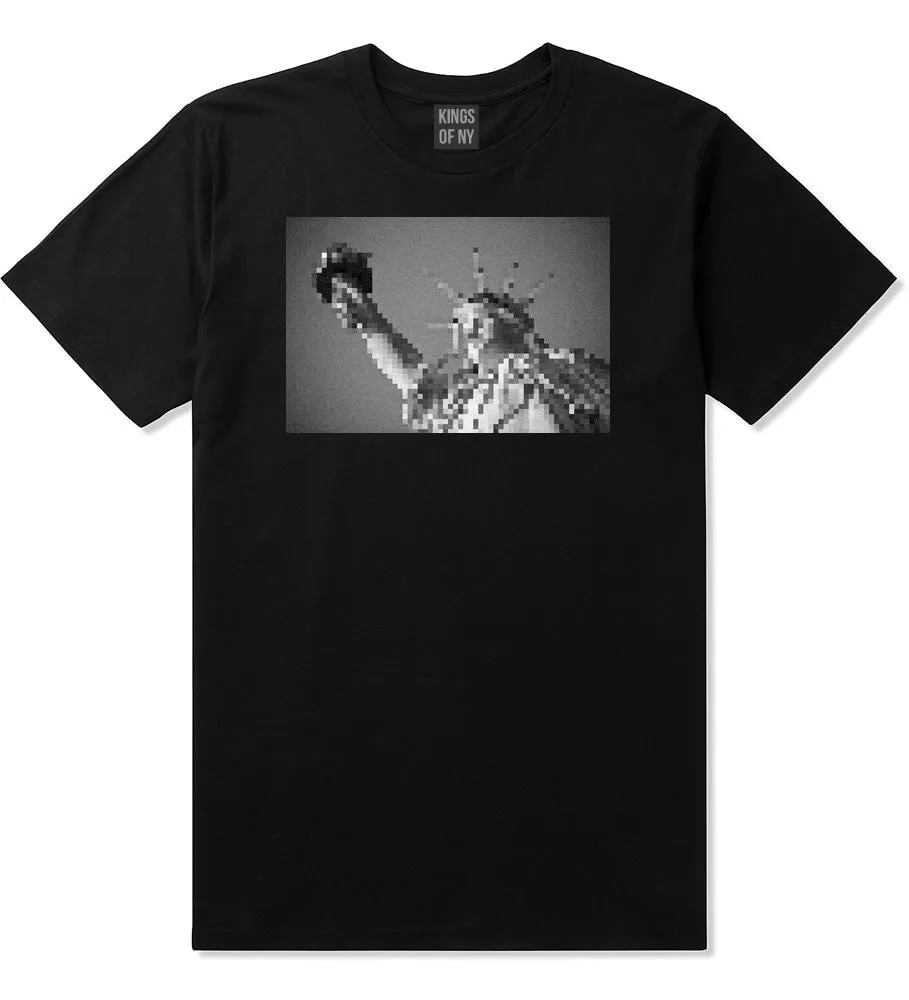 Statue Of Liberty Pixelated T-Shirt