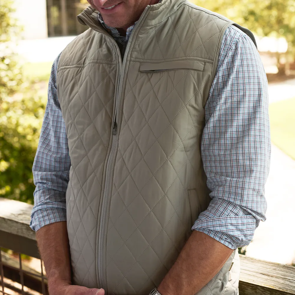 TSG Highland Quilted Vest (Iron)