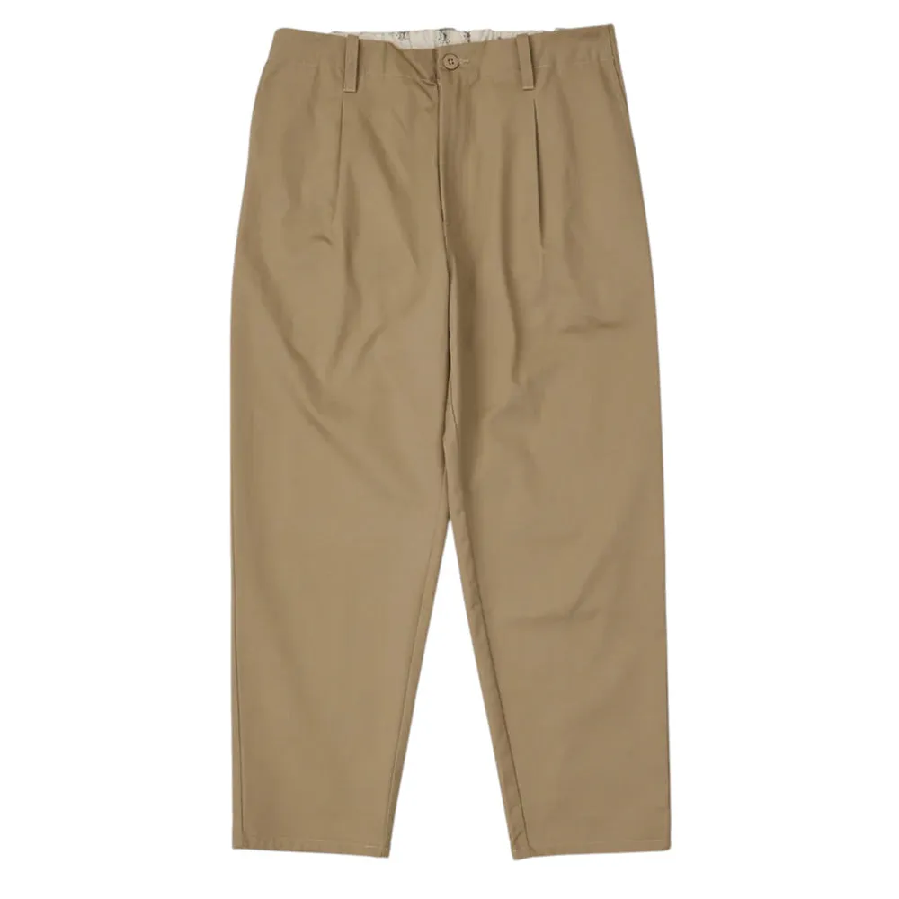 UNIVERSAL OVERALL TUCK TAPERED PANTS