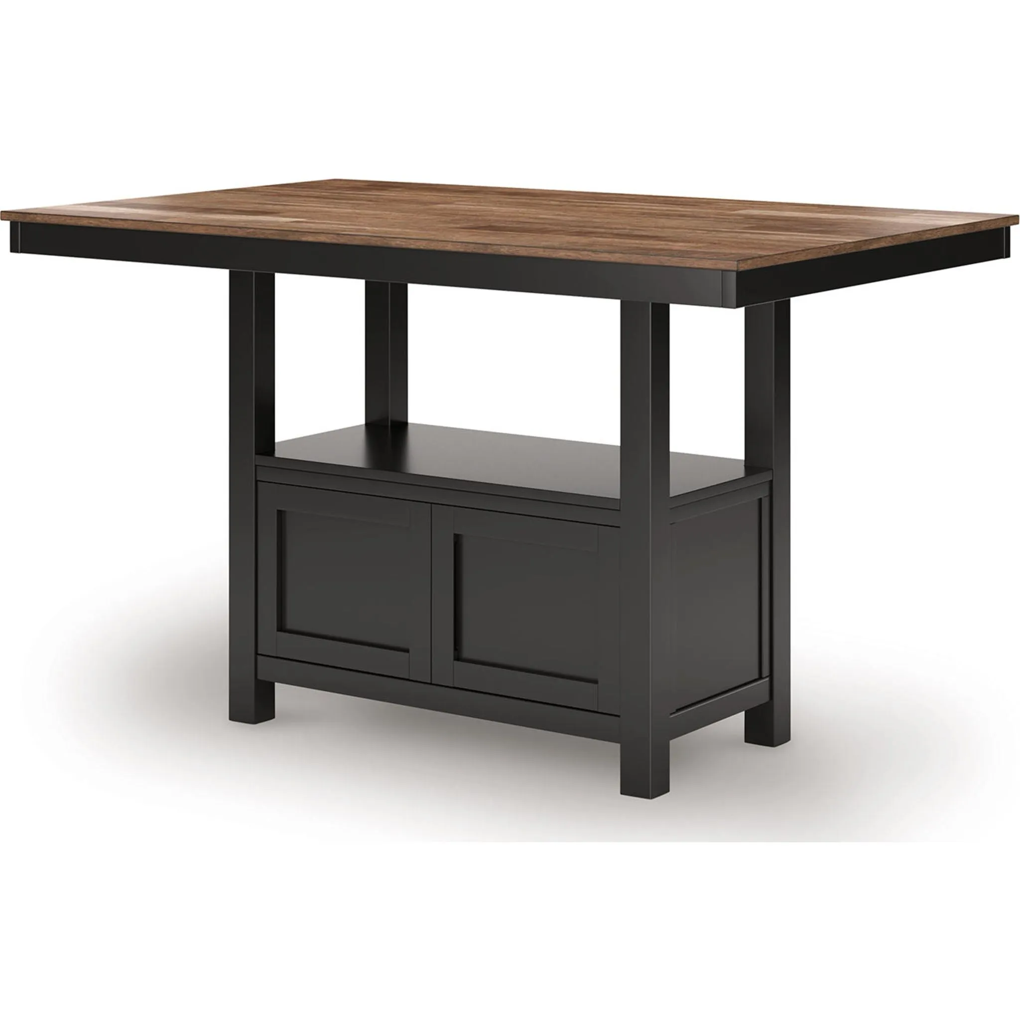 Wildenauer Counter Height Table - Brown/Black - (D634-13)