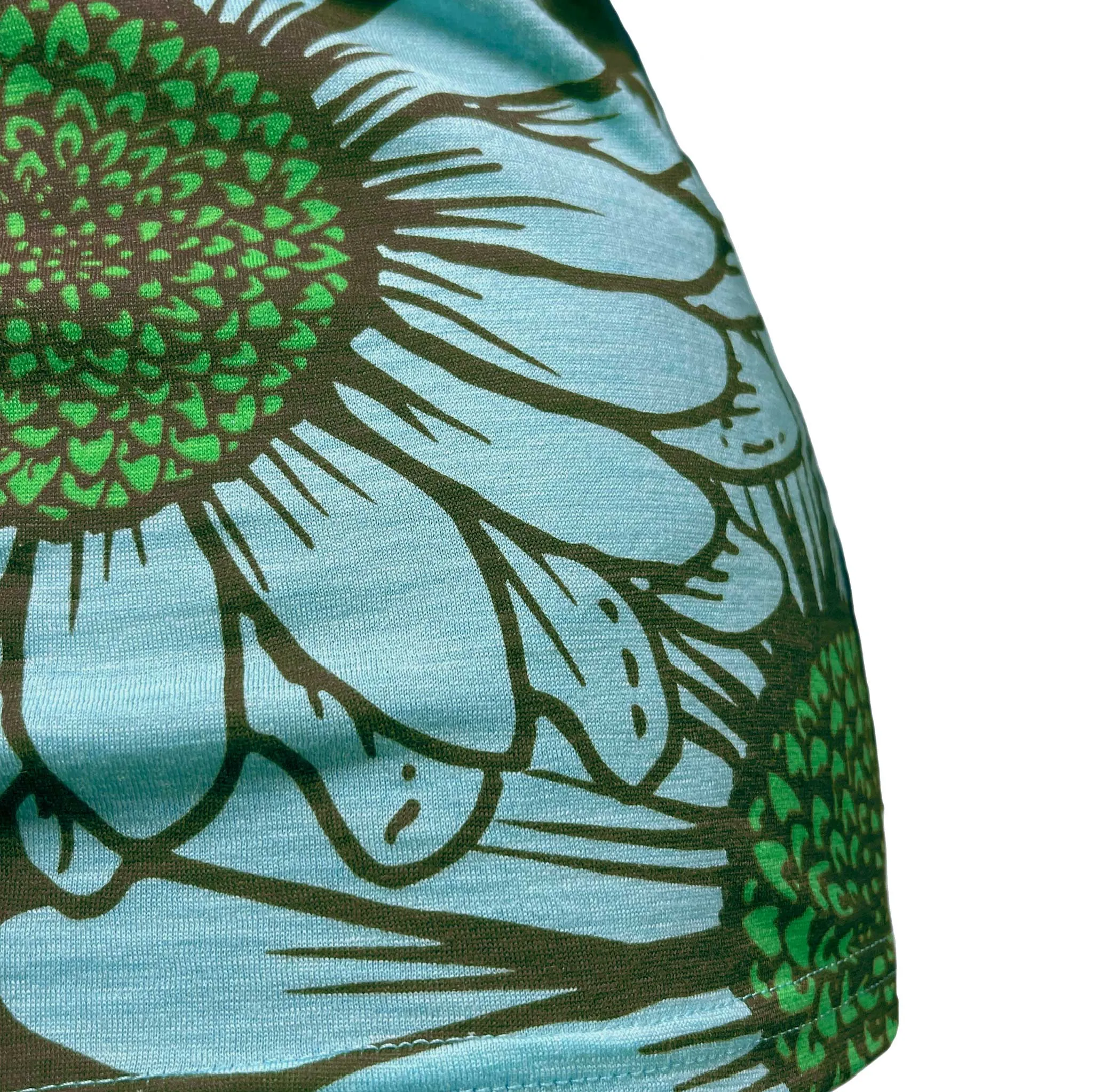 Women's Flower Power Merino Tank Top | Minty As