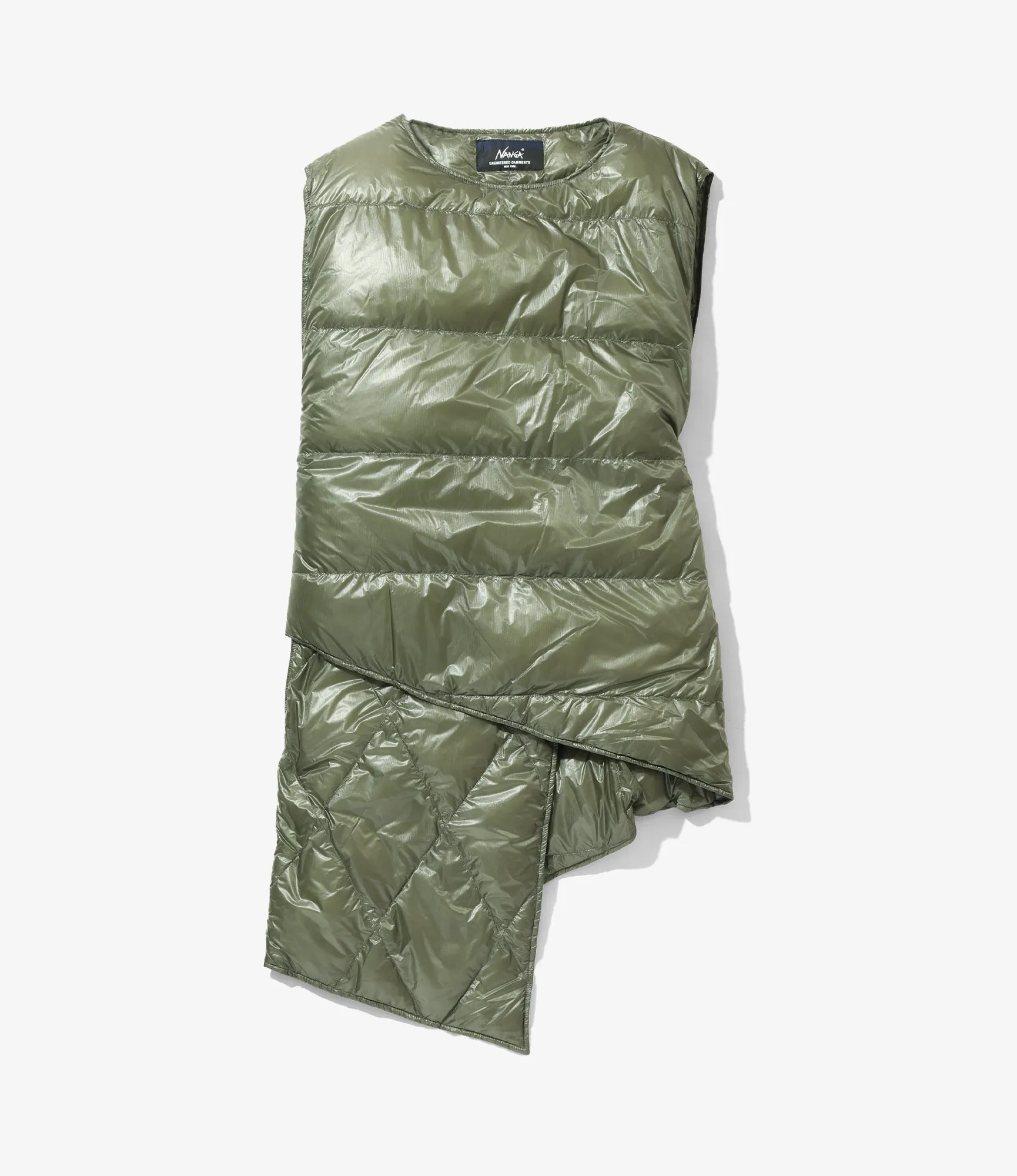 Wrap Vest – Khaki Ripstop Nylon