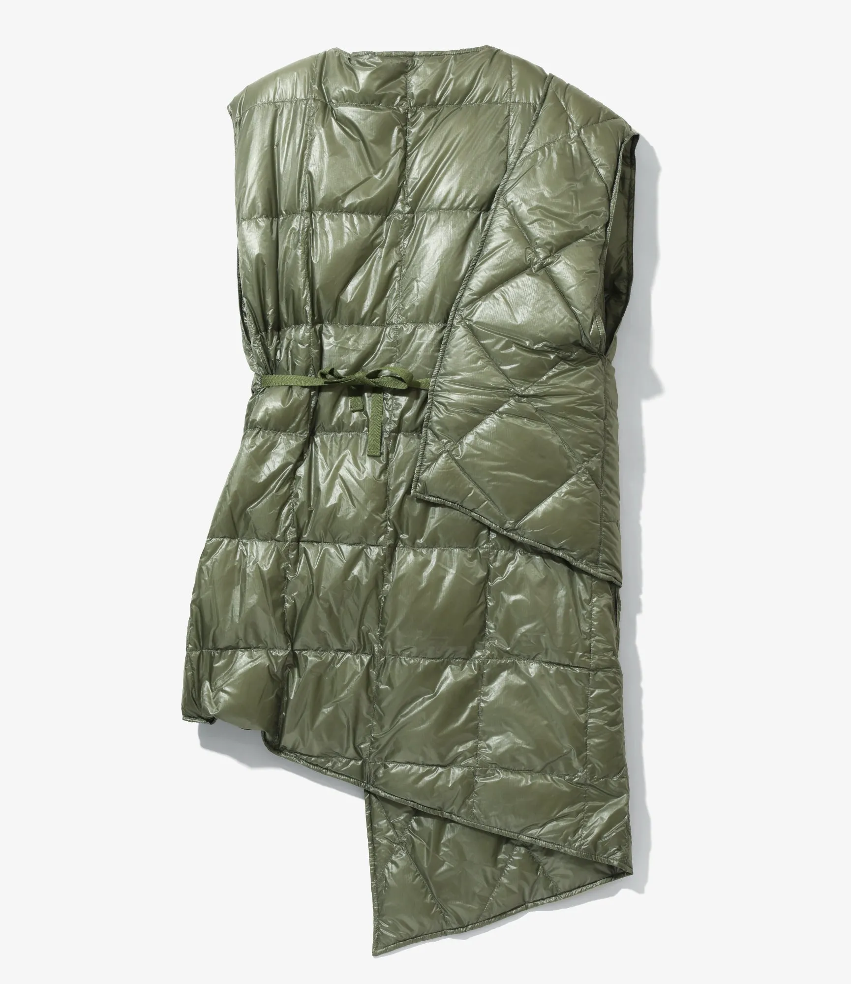 Wrap Vest – Khaki Ripstop Nylon